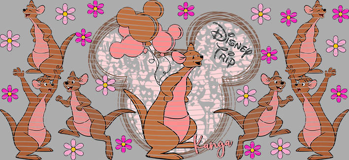 16oz Disney style-D-1236